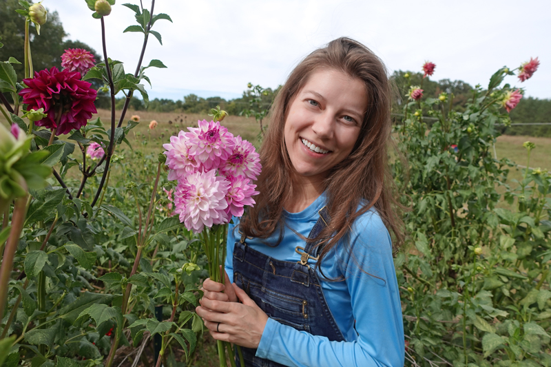 Tiffany Bell of Wild Pines Farm